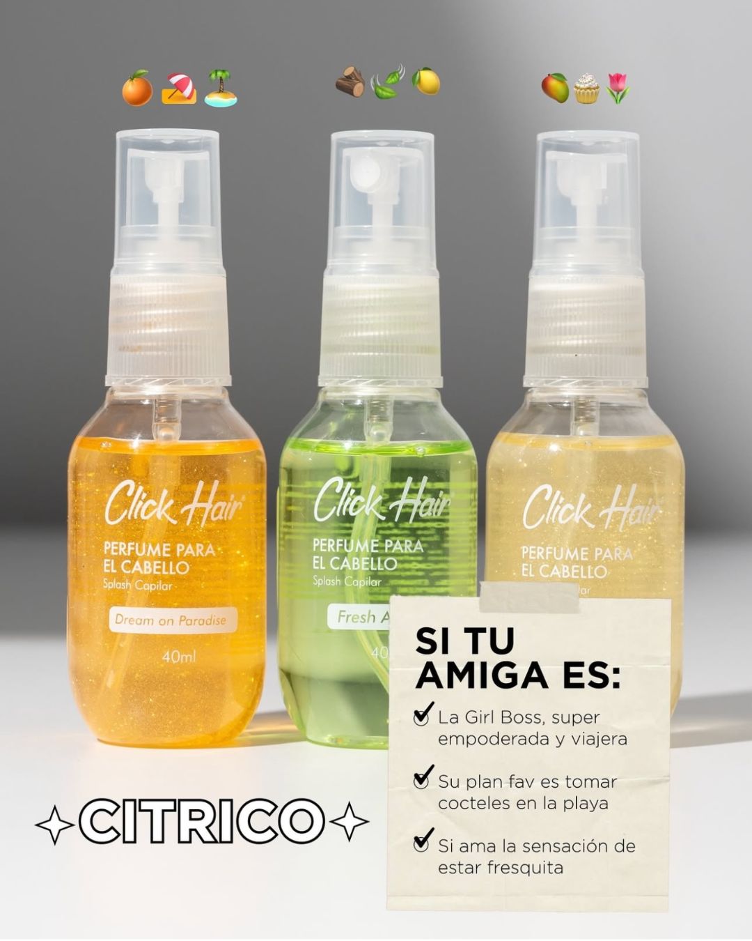 Kit viajero Click Hair